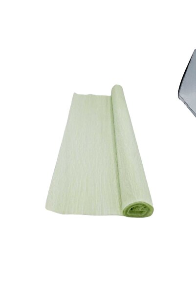 decotoys Hartie creponata verde deschis 2.5m 3/set