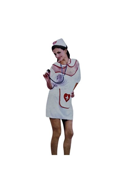 decotoys Costum de asistentă medicală Halloween