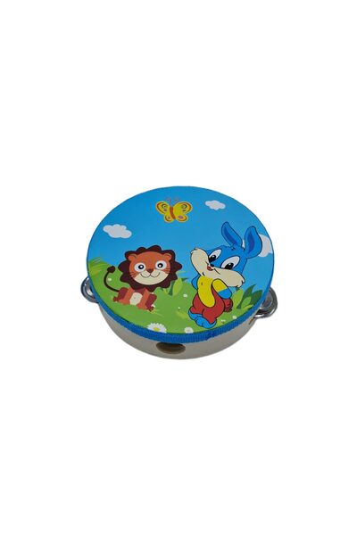 decotoys Tamburina lemn