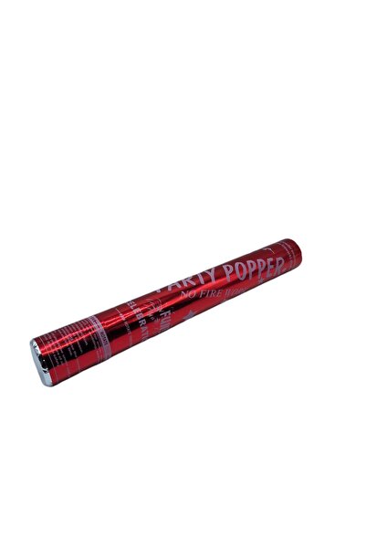 decotoys Tun confetii 40cm rosu 3/set