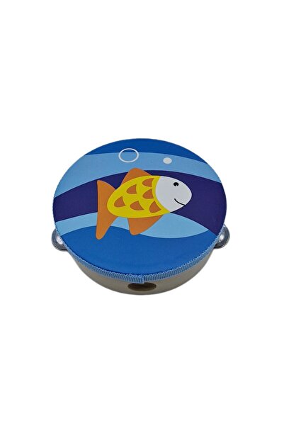 decotoys Tamburina lemn