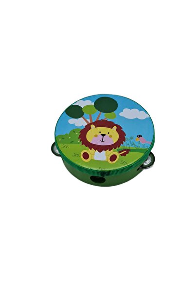 decotoys Tamburina lemn