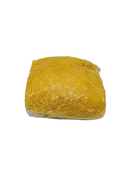 decotoys Iarba decorativa artificiala 100g Galben 2/set