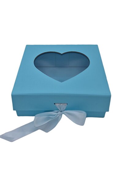 decotoys Blue foldable cardboard box S