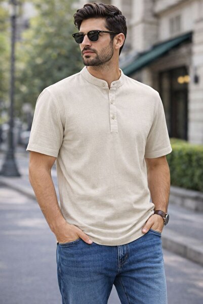 FIRAT RİZE BEZLERİ تي شيرت قصير الأكمام من قماش ريز