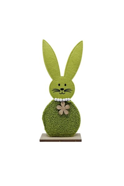 decotoys Figurina pâslă iepure 2/set