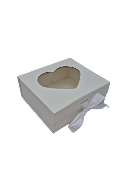 decotoys White foldable cardboard box S