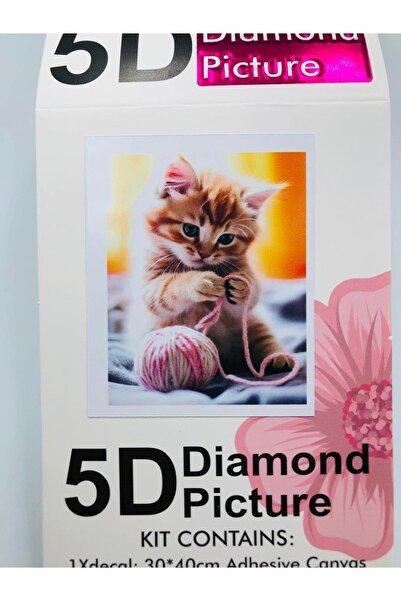 DUCK HOBY 30x40 Boncuklu Taşlı Mozaik Elmas Goblen Pano Tablo Resim Puzzle Dı...