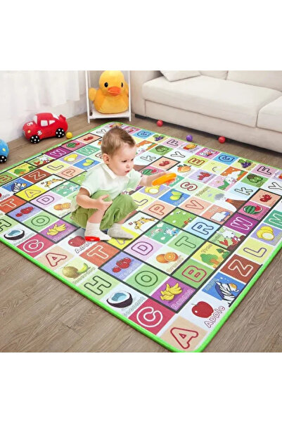 Creative World Toys Thermal Play Mat with Two Sides – 180x200cm, Colorful, Sa...