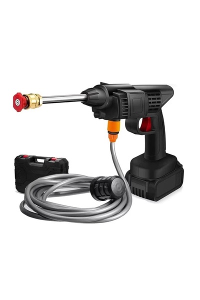 OEM Pressure Washer + Rechargeable Battery 3 in 1 Black