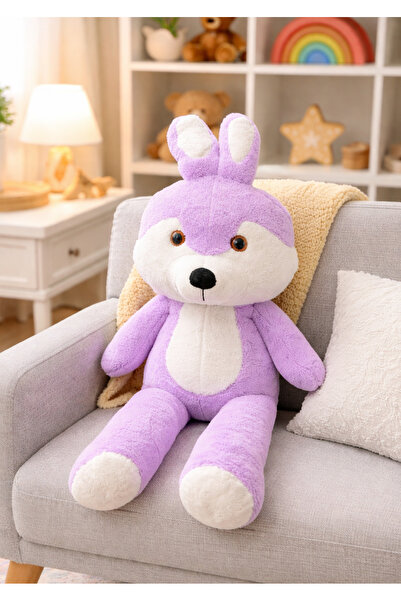 Heribom 100 Cm Dev Peluş Sevimli Tavşan Boo Peluş Oyuncak Peluş Hediyelik