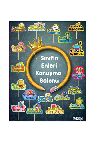 mypartyready Sınıfın Enleri Mezuniyet Konuşma Balonu 19 lu Mezuniyet Eğlence ...