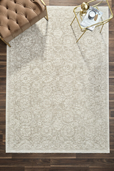 venucci home & living Frezia Floral Bambu Polyester Oturma Odası Salon Mutfak...