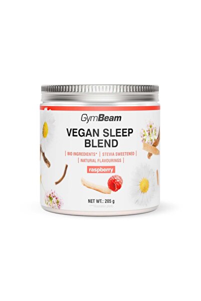 GymBeam Amestec vegan pentru somn, 205 g, zmeură