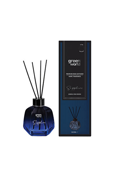 Green World Premium Çubuklu Oda Kokusu Doğal Taş Serisi 120 ml - Sapphire