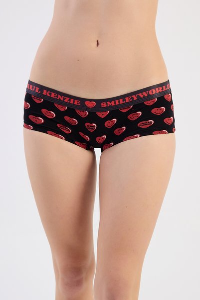 Paul Kenzie |   Smileyworld - Women's Boyshort Panties 1