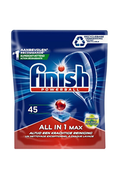 Finish Power All in 1 dishwasher detergent capsules, 45 washes