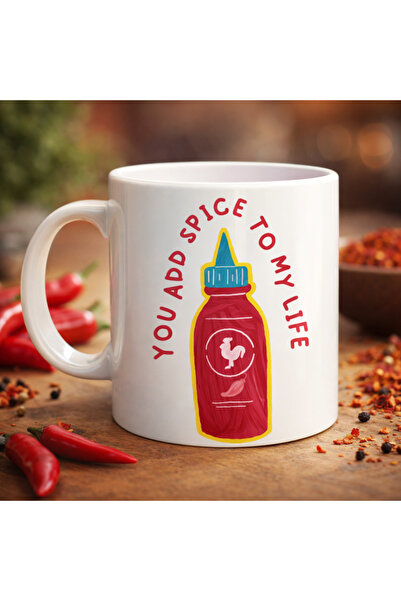 CT STONES Tu adaugi sens la viața mea Cană amuzantă din porțelan cu text, mod...