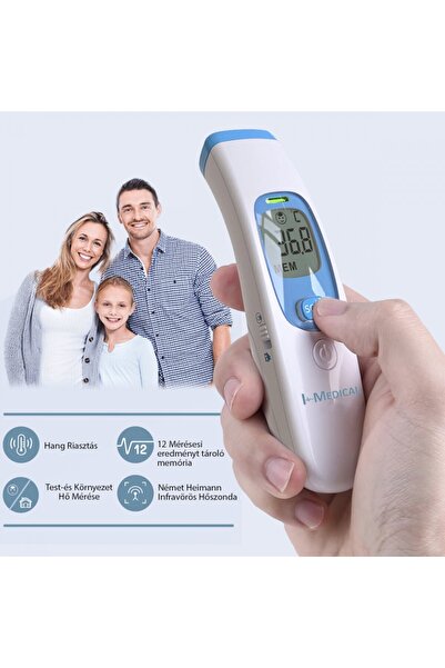 I-Medical Termometru digital non contact cu infrarosu