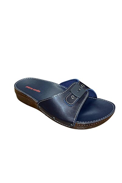 Pierre Cardin Pc-7265 Women's Dark Blue Slippers