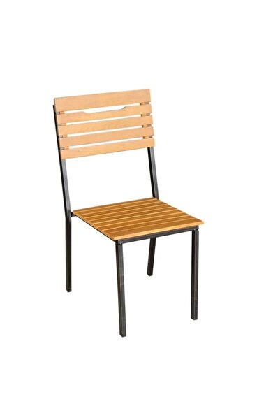 DacEnergy Scaun de gradina DacEnergy(C), metal si lemn de frasin, rezistenta ...