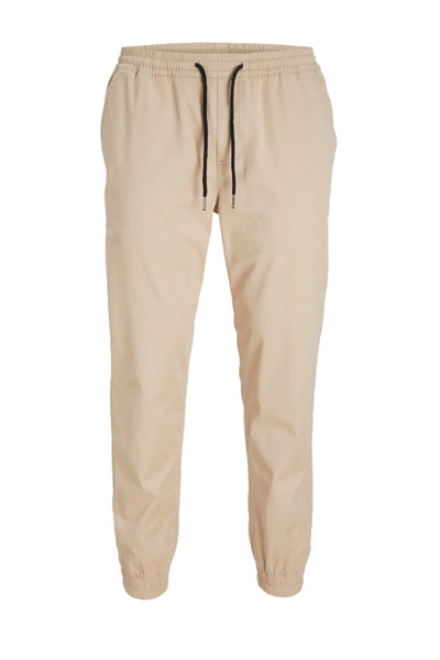 Jack & Jones Jpstgordon Jjlane Akm Men's Beige Sweatpants