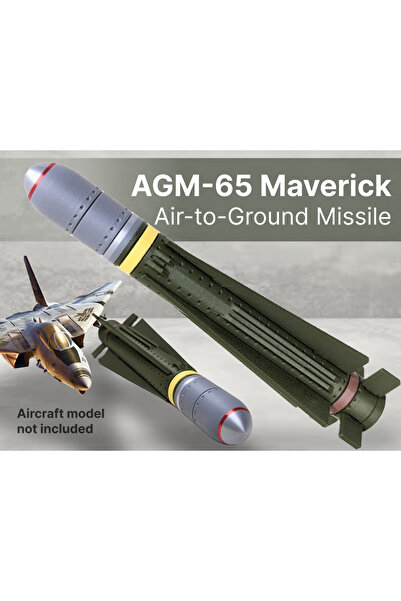 Titrek Toys Maverick Hava-Yer Füzesi AGM-65 - Maverick Missile AGM-65 (Replik...
