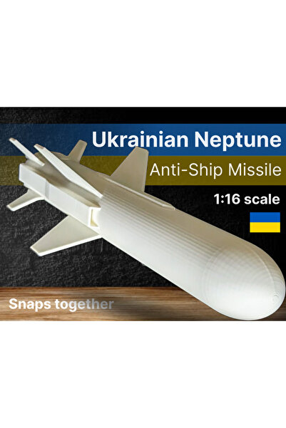 Titrek Toys Ukrayna Neptün Gemi Savunma Füzesi - Ukrainian Neptune Missile (R...