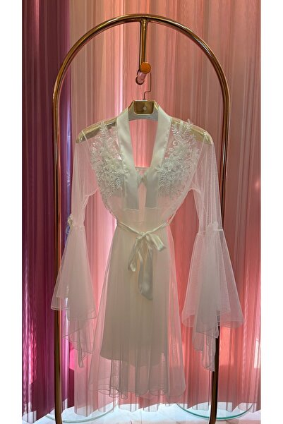 Limas lingerie Special Design Elegant D Lace Detailled 2-Piece Short Dressing...