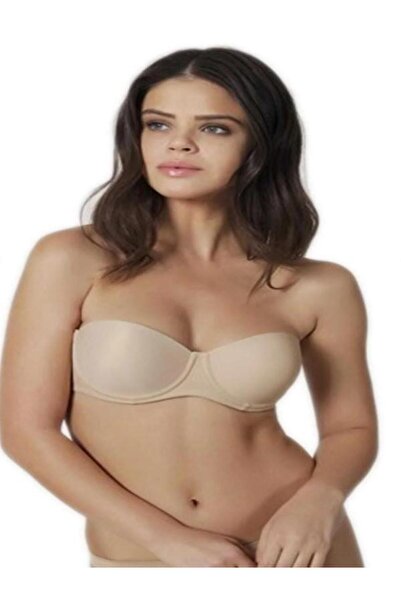 Orkide Women'S, Push Up, Transparent Back, Strapless Bra