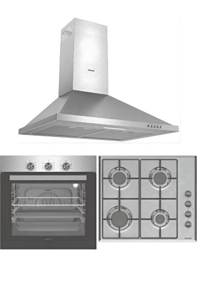 Hafele Eternal Inox Ankastre Set 2 (Eternal Ocak + Eternal Fırın + Eternal Da...