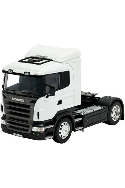 JPT Cap tractor Scania R470 model 1:32 Welly White