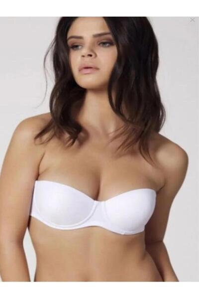 Orkide Women'S, Push Up, Transparent Back, Strapless Bra