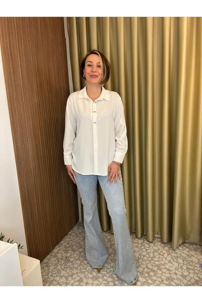 MU&ME BOUTİQUE Button-Detail Blazer