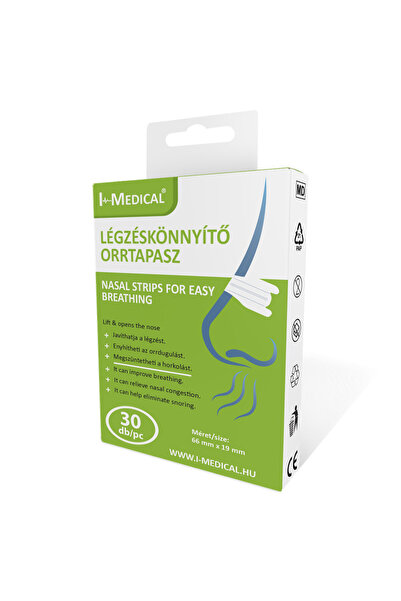 I-Medical Anti-snoring and breathing relief nasal patch 30 pcs