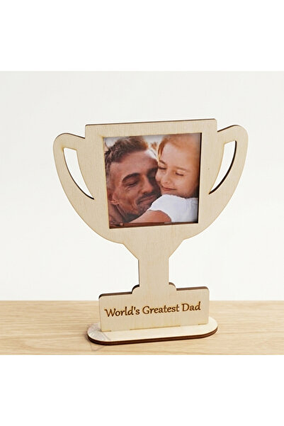 damoro Desk photo frame, 1 picture, Coolest Dad, Wood