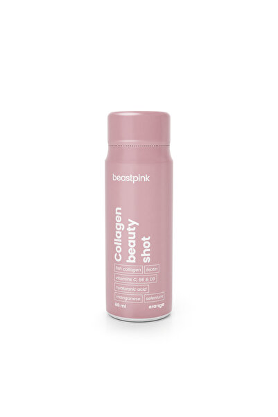 GymBeam Colagen Beauty Shot, 60 ml, portocaliu