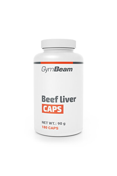 GymBeam Ficat de vită, 180 capsule