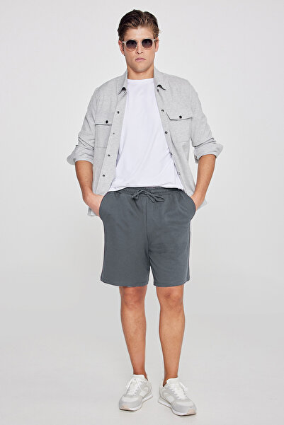 AC&Co / Altınyıldız Classics Men's Dark Anthracite Cotton Pack Comfortable Br...