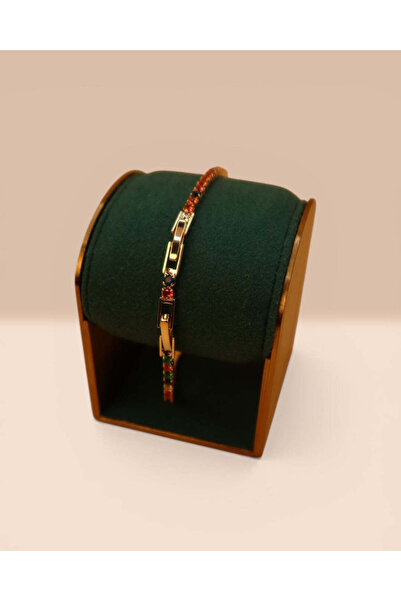 LYNORO Multicolor Tennis Bracelet for Women/Men 18k Gold Plated 2mm