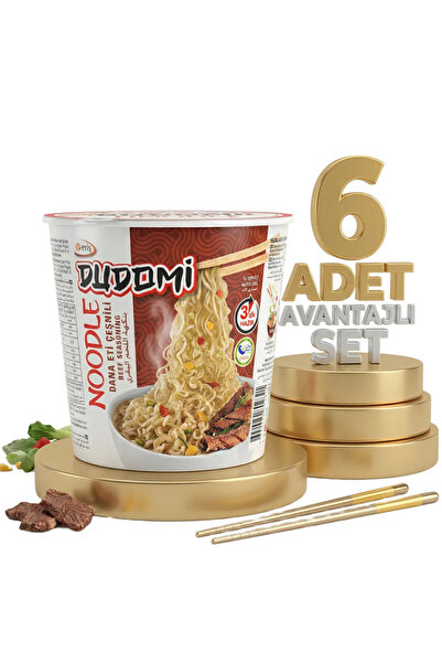 DUDOMİ Bardak Dana Eti Çeşnili 6x60 Gr
