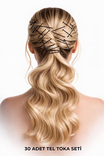 Jack Ferrero 30 Pieces Black/Black Wire Buckles