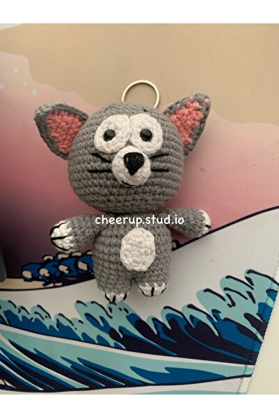 Handmade Cute Character Tom Keychain & Bag Charm