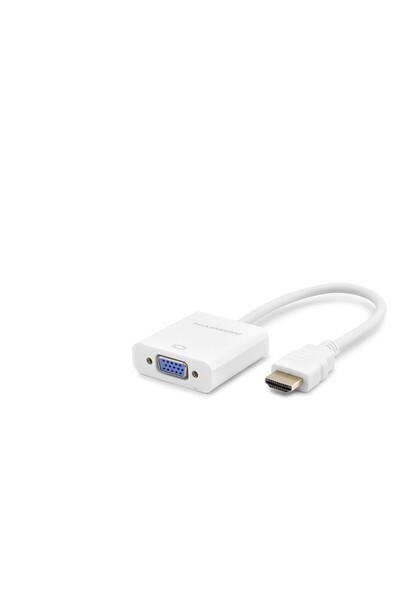 ForWhat محول صور HDMI إلى VGA أنثى بدقة 1080 بكسل - أبيض HDX2020B