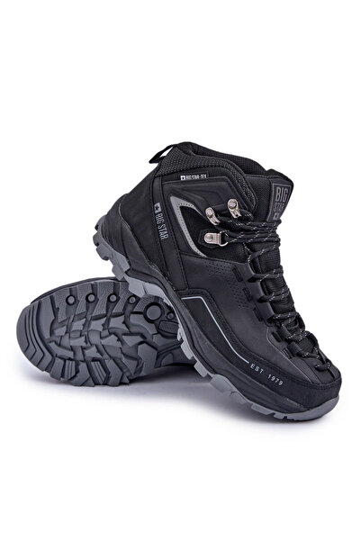 Big Star Shoes Men's Trekking Shoes Big Star OO174341 Black 41