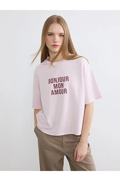 LC Waikiki Soft Touch Oversized Women's T-Shirt (S6)