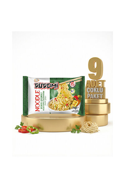 DUDOMİ Sebze Çeşnili Noodle 9x70 Gr