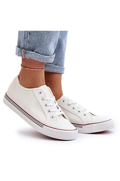 Evento Women's Sneakers Made of Leather White Lirean 36