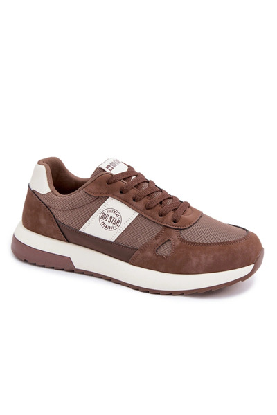 Big Star Shoes Men's Sports Sneakers Big Star TT174353 Brown 41