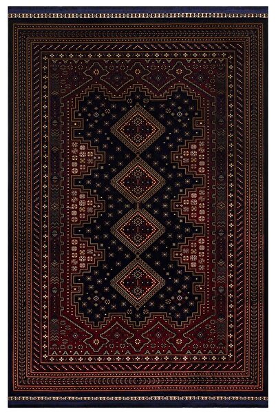 RugChef Afgan AF05 Klasik Desenli Kırmızı Halı